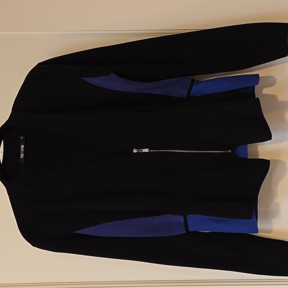 NIC+ZOE Zippered Sweater Jacket